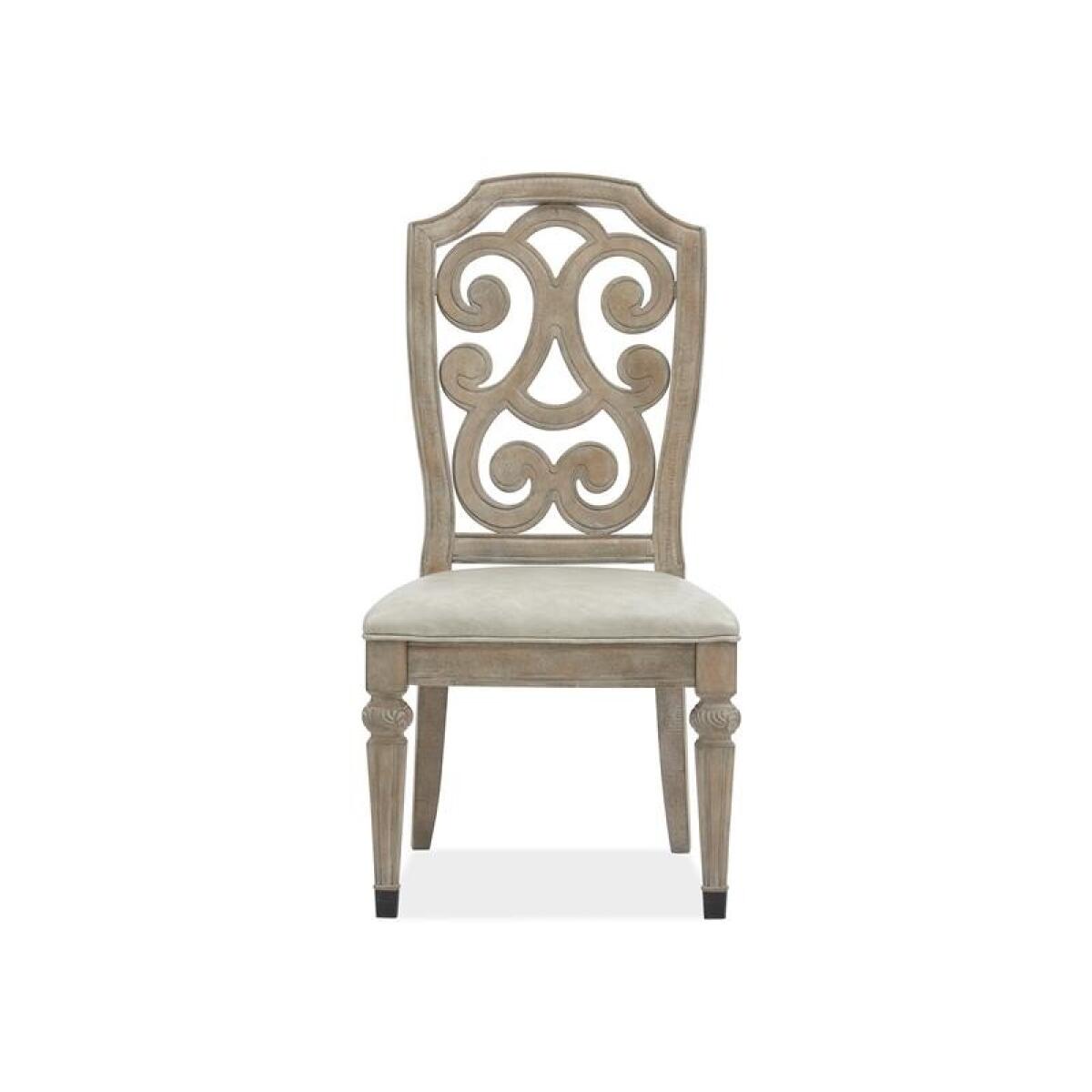 Marisol D5132-62 Side Chair w/Upholstered Seat (2/ctn) - Image 2