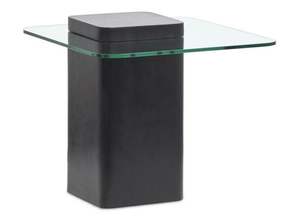 Donora T6388-01B Concrete Square End Table Base SU