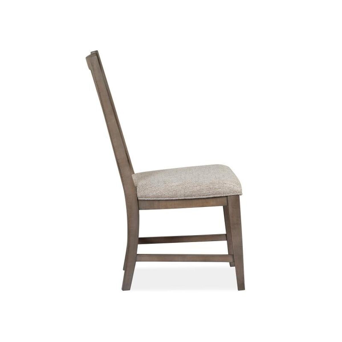 Paxton Place Dining Side Chair w/Upholstered Seat (2/ctn) Chairs & Benches Brown 8
