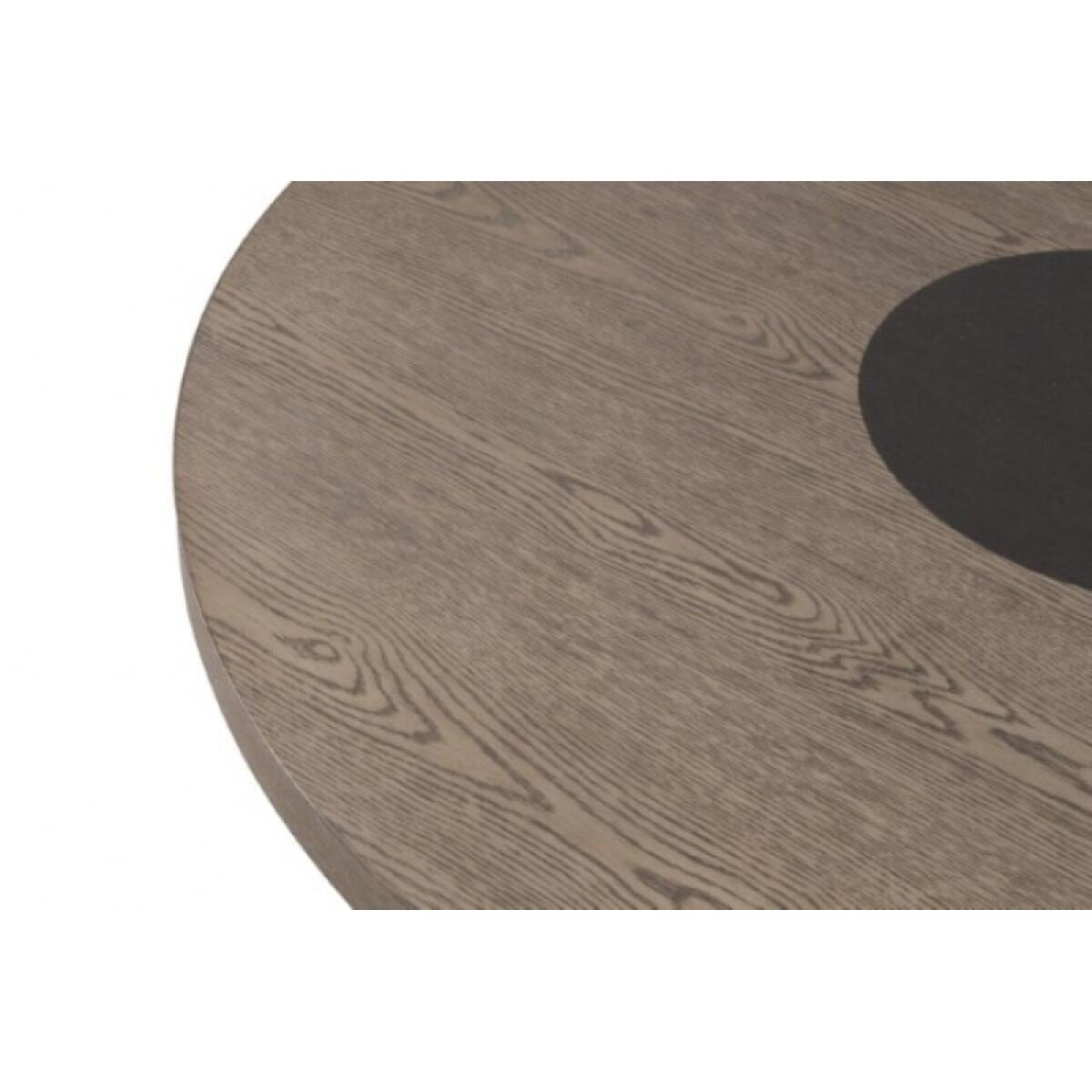 Broager 5 Pc Dining Table Set (Light Gray Swivel Chairs) - Image 6