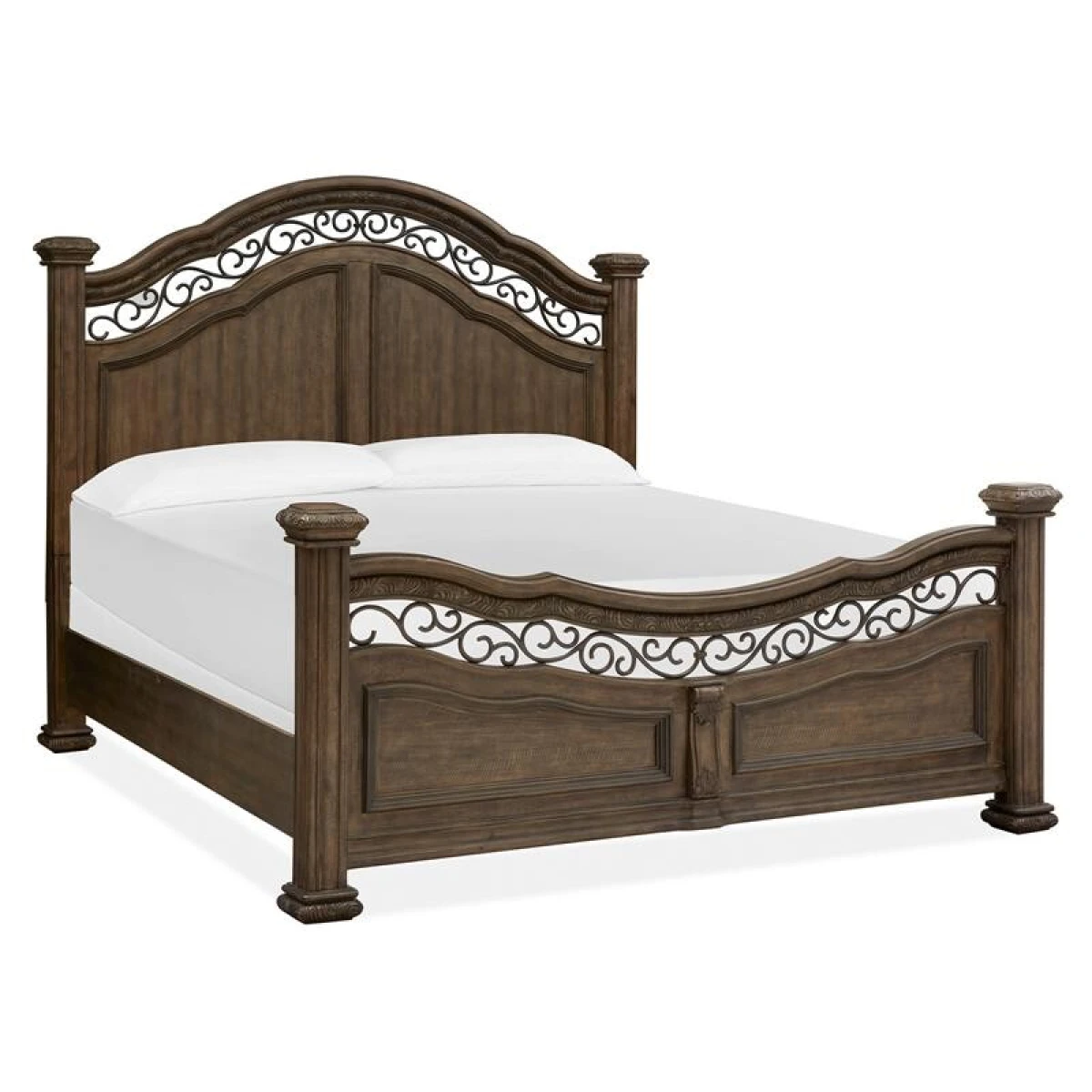 Durango B5133-74 Complete Cal.King Panel Bed - Image 4