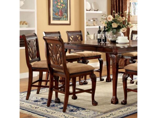 Petersburg Counter Ht. Table Dining Tables Brown