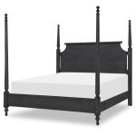 Splayed Bobbin Leg 1 Drw End Table End tables Black