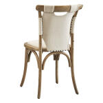 Split Shoulder Dining Chair Chairs & Benches Brown 8