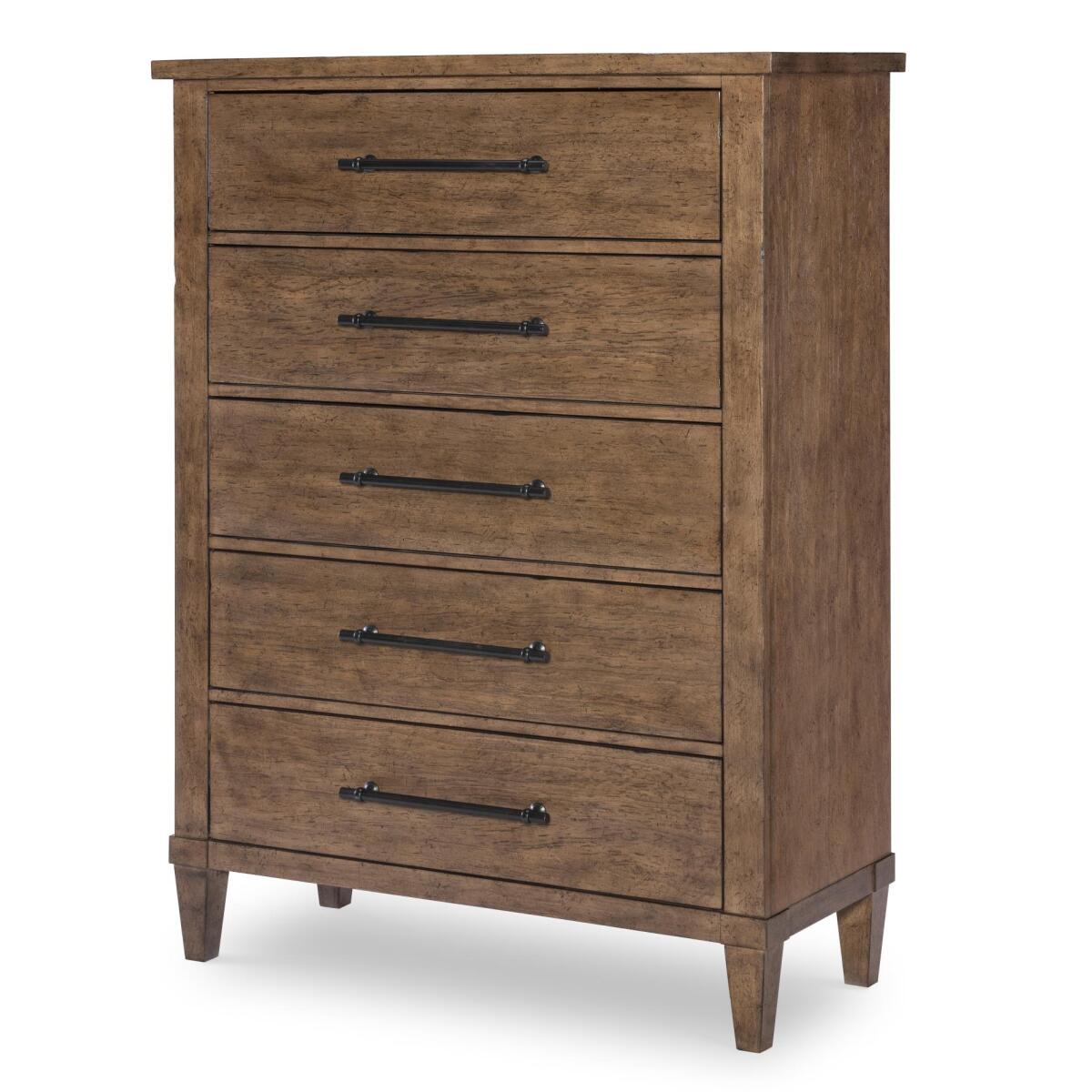 Five Drawer Chest Chests Brown 4