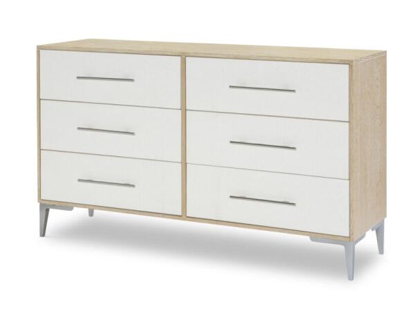 6 Drawer Dresser Dressers Cream