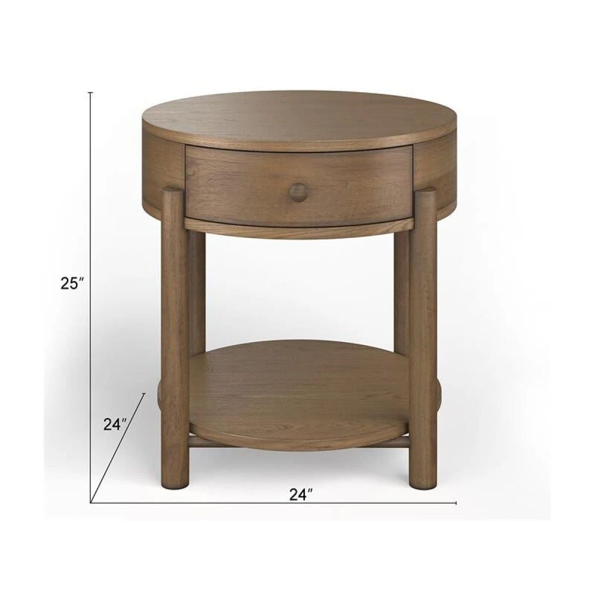 Hadleigh T5558-05 Round End Table - Image 2