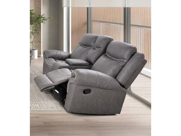 Agata Glider Recliner Loveseat Loveseats Furniture of America