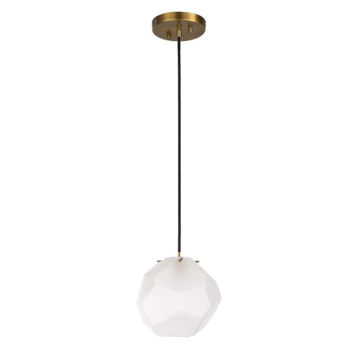 Geodesic, 1 Lt Pendant Lighting Bronze 7