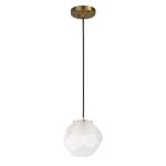 Geodesic, 1 Lt Pendant Lighting Bronze 24