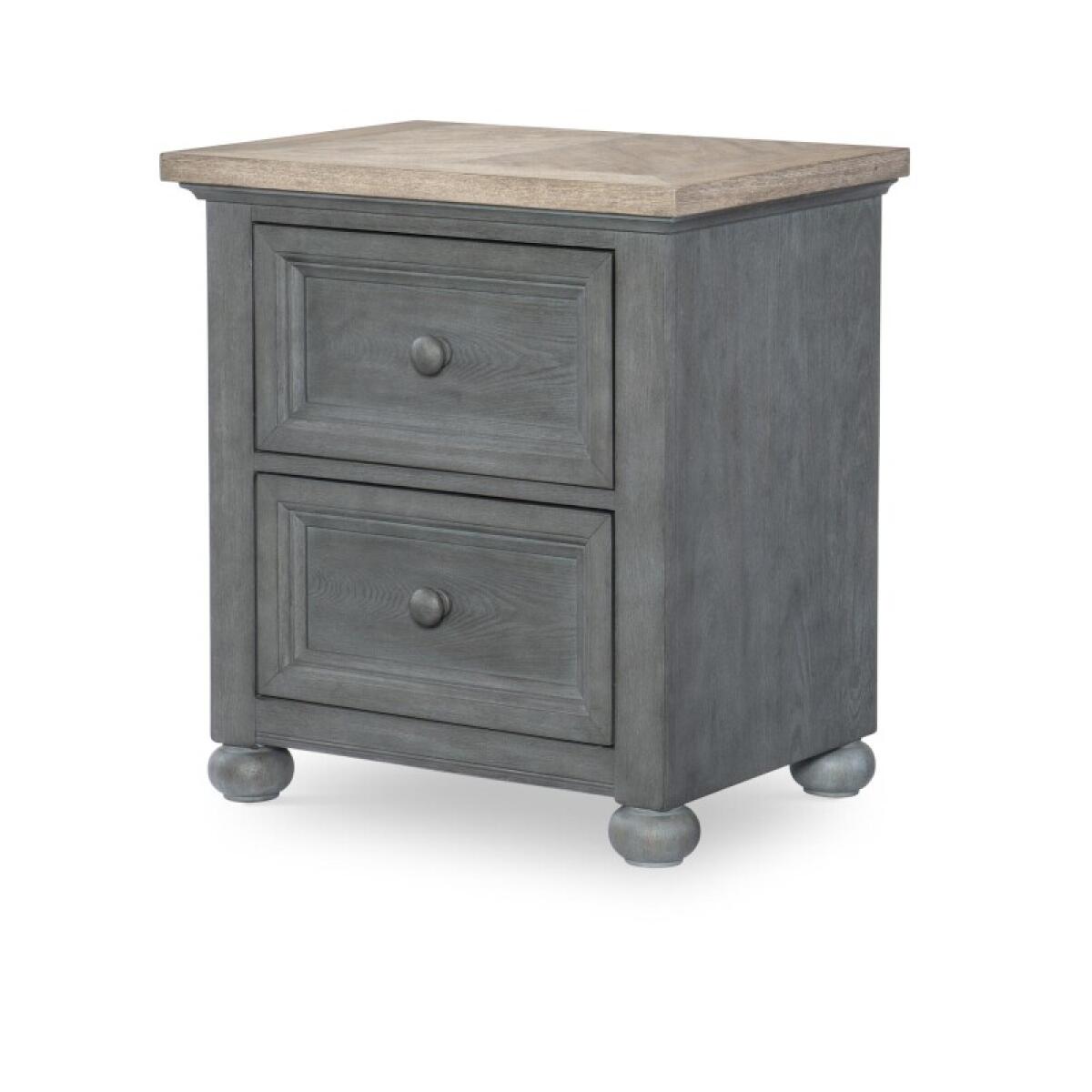 Night Stand Youth Nightstands Distressed Denim 4