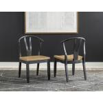 Wishbone Back Side Chair Black Chairs & Benches Black 16