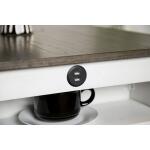 Lescles 3 Pc Counter Ht Set (1 Table + 2 Chairs) Dining Sets Dining Sets 14