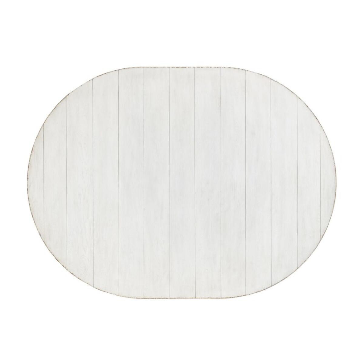 Complete Round Table Dining Sets Aged White 5