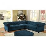 Stanford Armless Chair Sectional Parts Blue 11