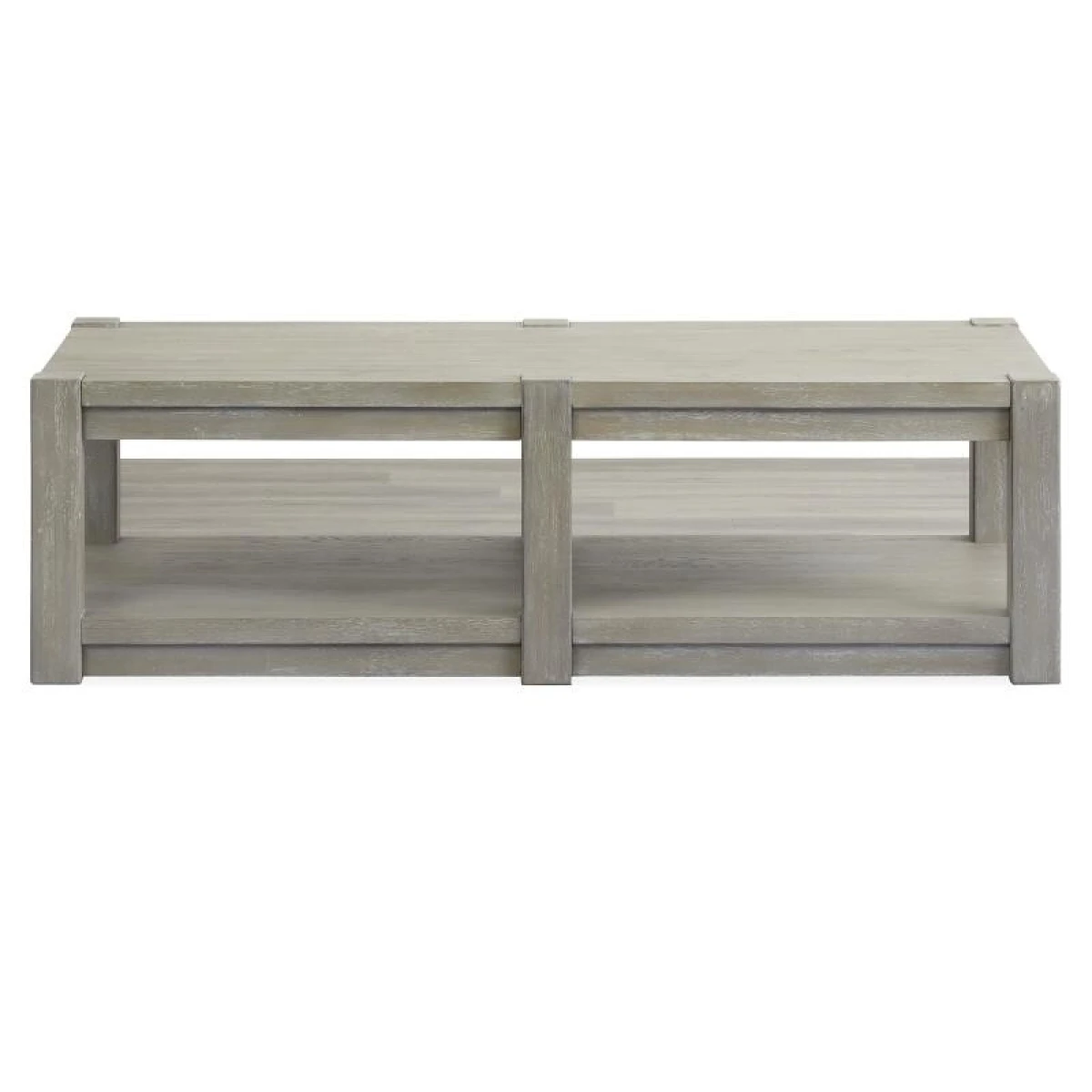 Burgess T5701-42 Rectangular Shelf Cocktail Table w/Casters - Image 2