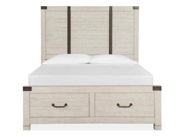 Chesters Mill Complete Queen Panel Storage Bed