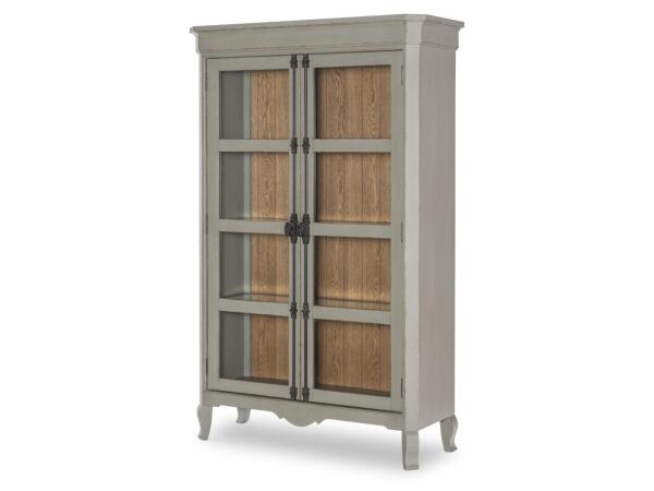 Cremone Bolt Display Cabinet Dining Storage Barnwood Oak And Northern Moss