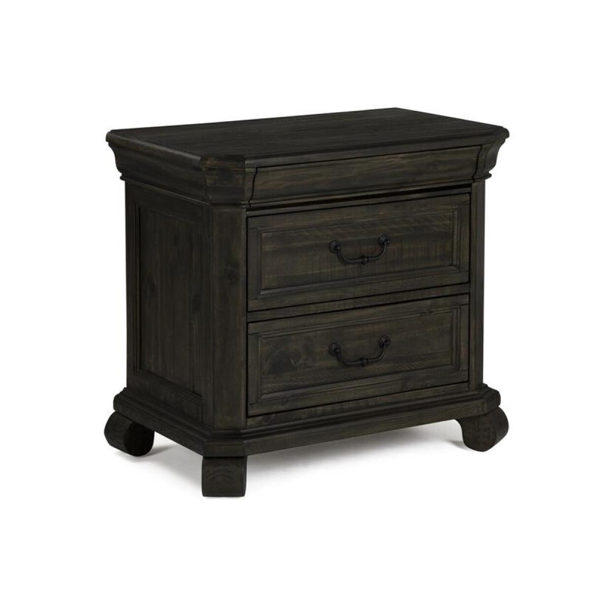 Bellamy Drawer Nightstand Nightstands Black 6