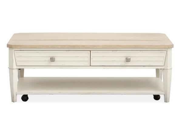 Echo Isles Lift Top Storage Cocktail Table w/Casters - Image 9