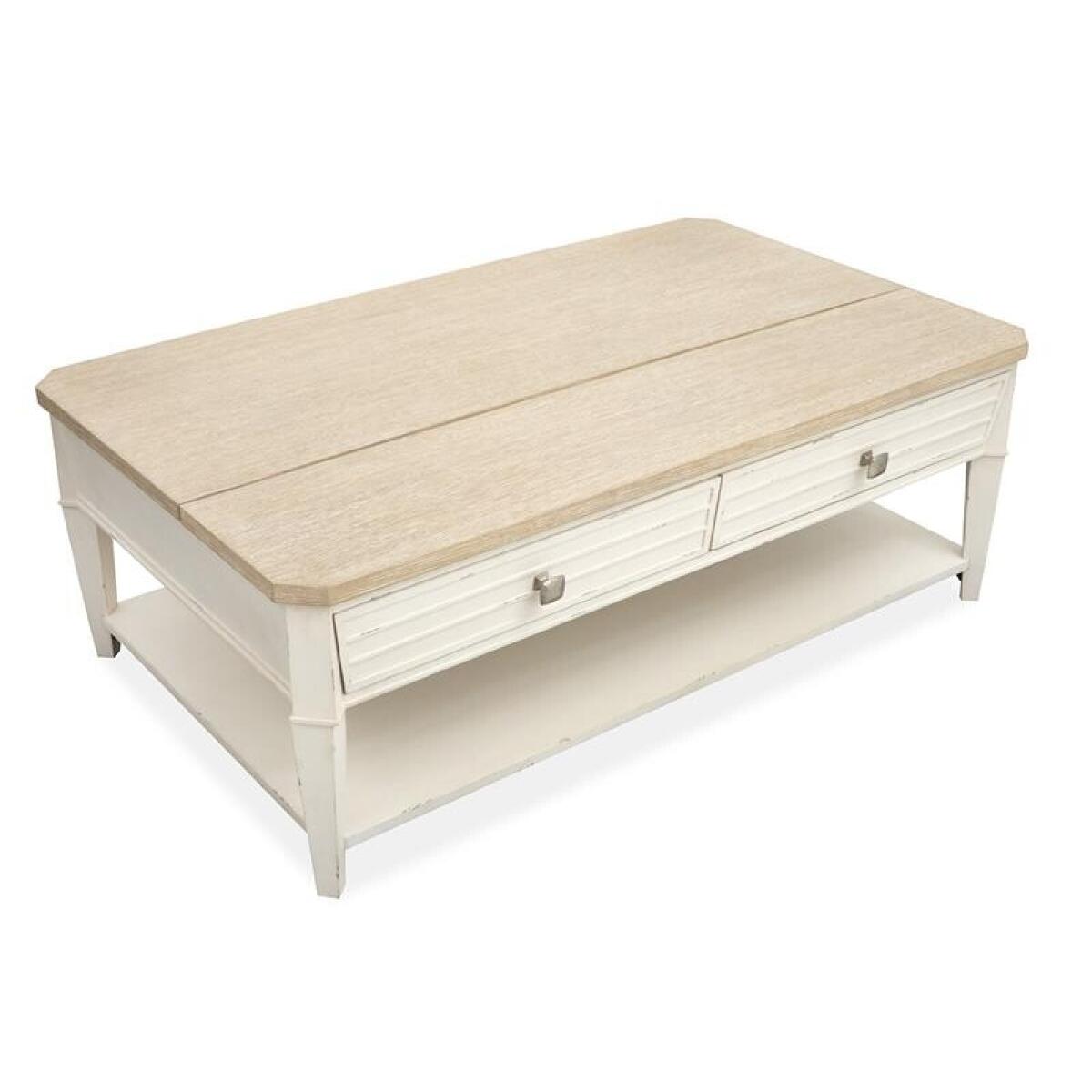 Echo Isles Lift Top Storage Cocktail Table w/Casters - Image 8