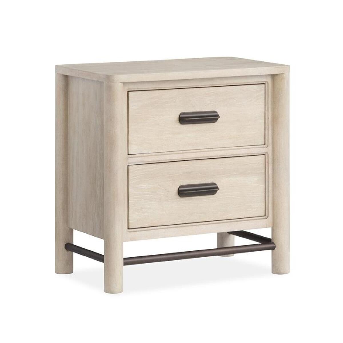 Sunset Cove Drawer Nightstand Nightstands Cream 10