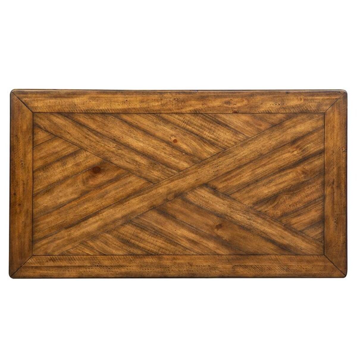 Chesterfield Lift Top Storage Cocktail Table w/Casters - Image 6