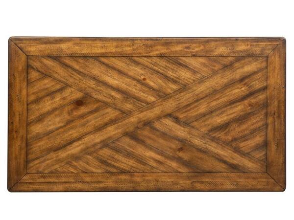 Chesterfield Lift Top Storage Cocktail Table w/Casters - Image 6