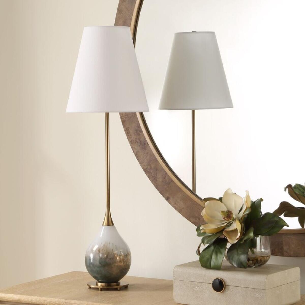 Cardoni Buffet Lamp, Smoke - Image 4