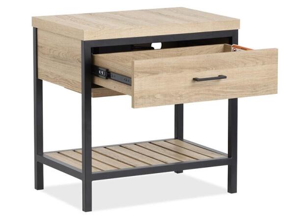 Bastain Open Nightstand Nightstands Cream 14