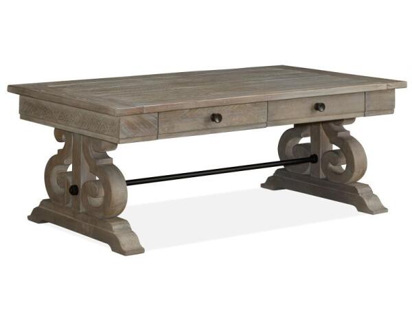 Tinley Park Rectangular Cocktail Table Cocktail & Coffee Tables Brown