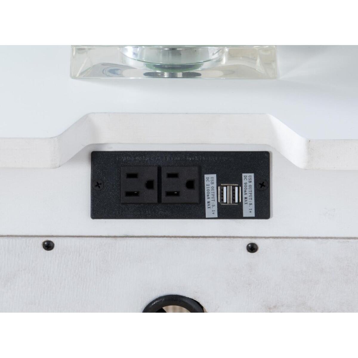 Open Nightstand White Finish Nightstands Legacy Classic Furniture 7