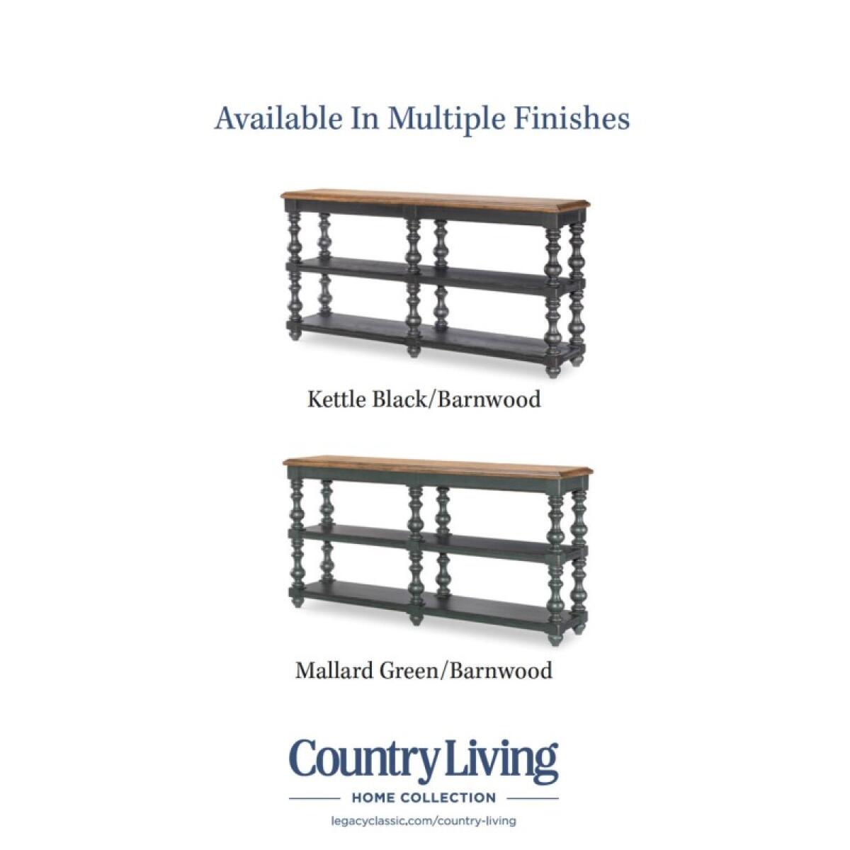 Turned Bobbin Leg Console Table - Image 10