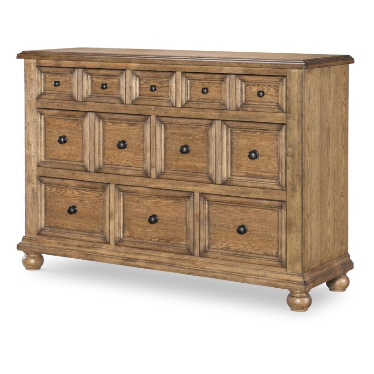 Dresser 8 Drawer Dressers Barnwood Oak 4