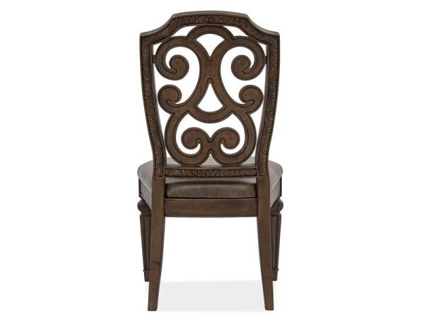 Durango Dining Side Chair w/Upholstered Seat (2/ctn) Chairs & Benches Brown 14