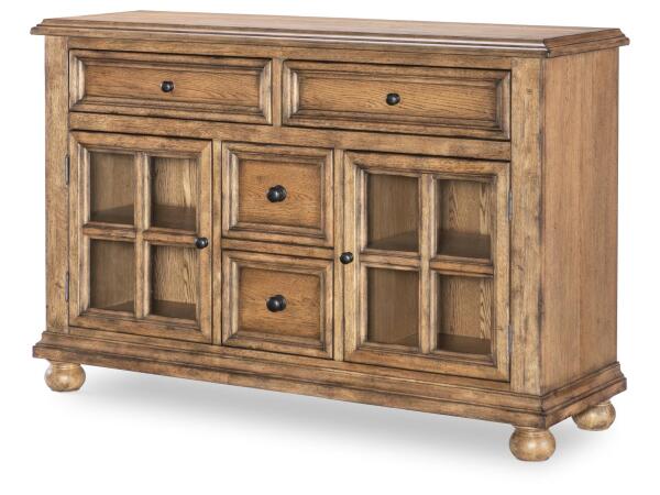 Server Dining Storage Barnwood Oak