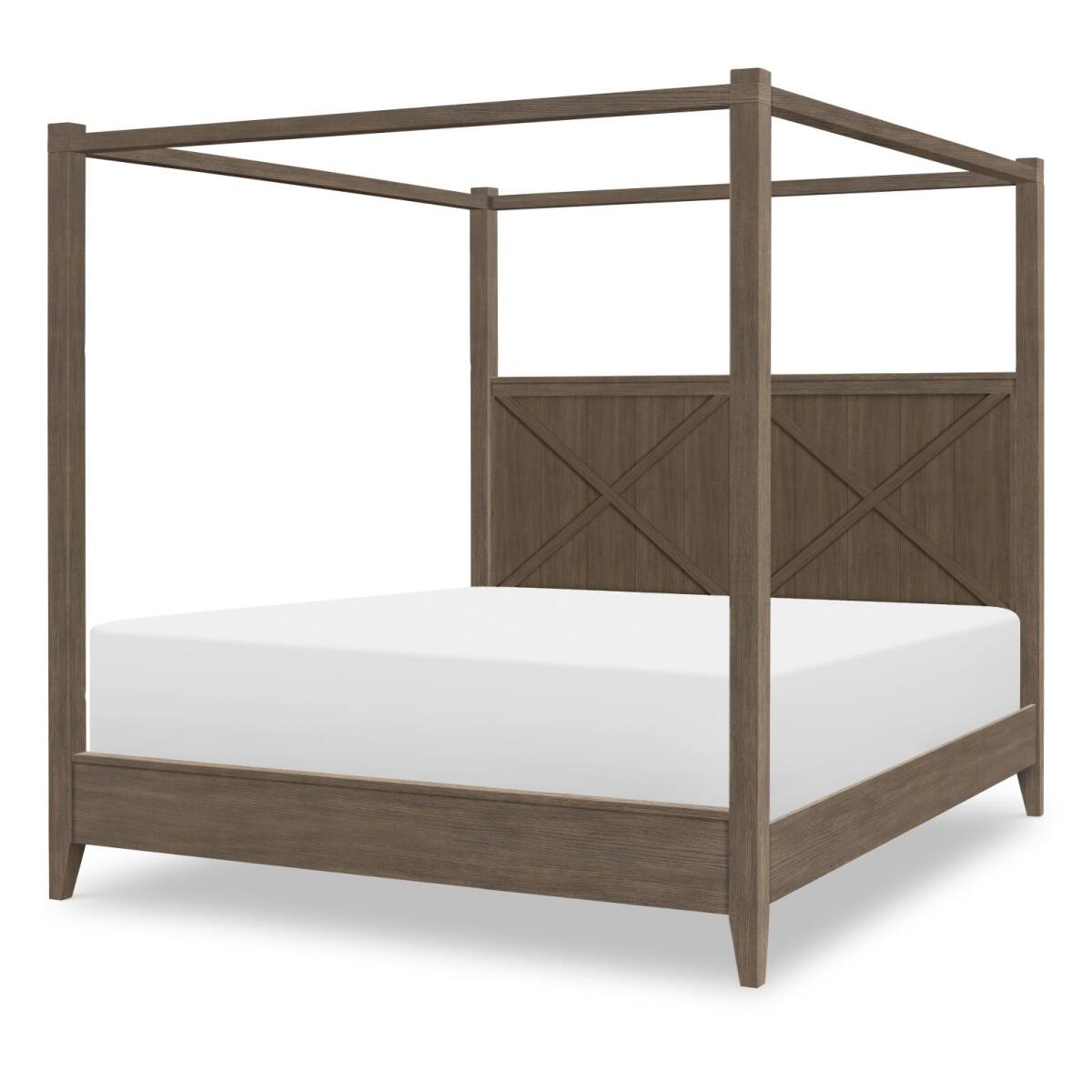 Complete Canopy Bed King 6/6 - Image 2