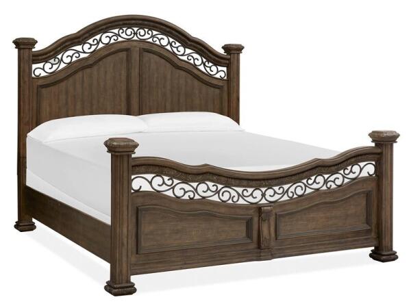 Durango B5133-64 Complete King Panel Bed - Image 4