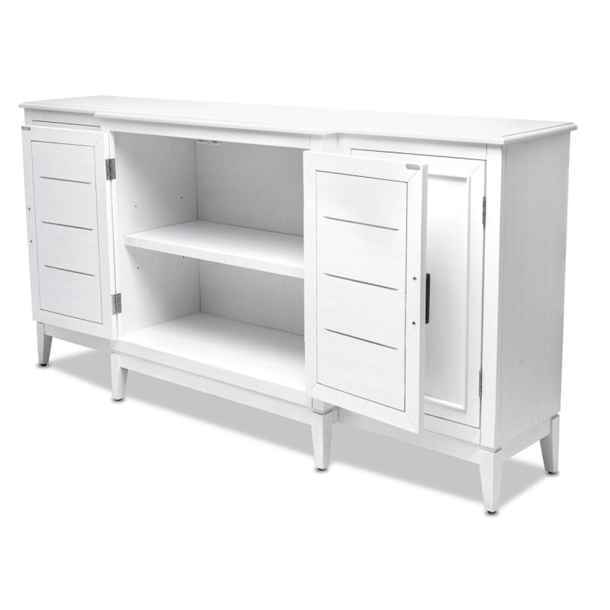 Siesta Key 4-door Credenza Entertainment Stands Entertainment Stands 7