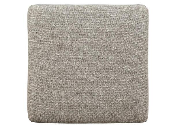 Lindon Stool w/Grey Upholstered Seat - Image 3