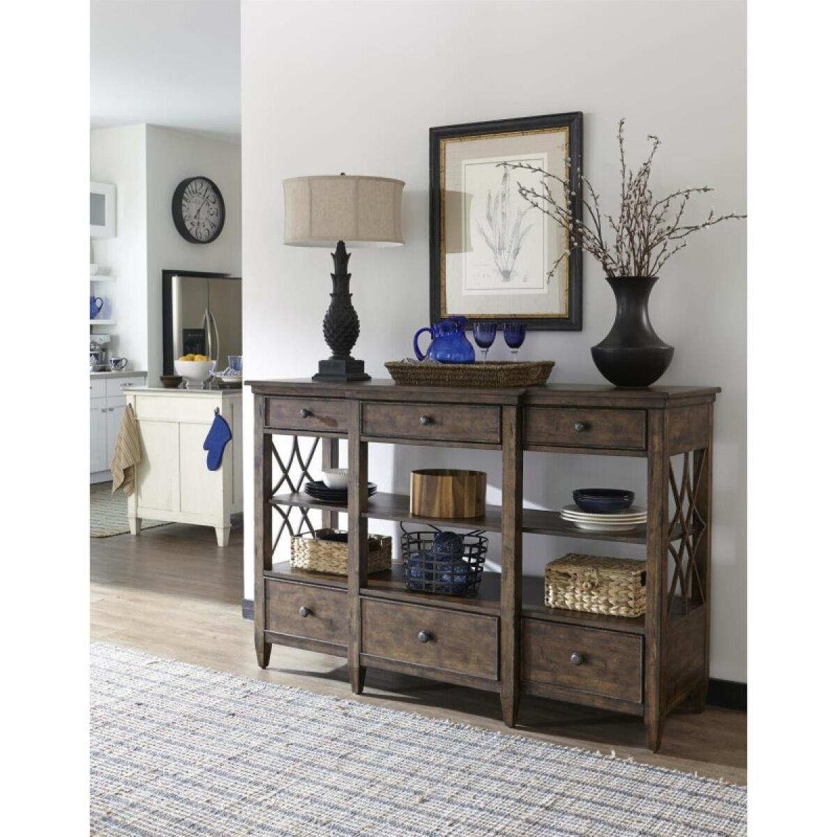 Sideboard Dining Storage Brown 5