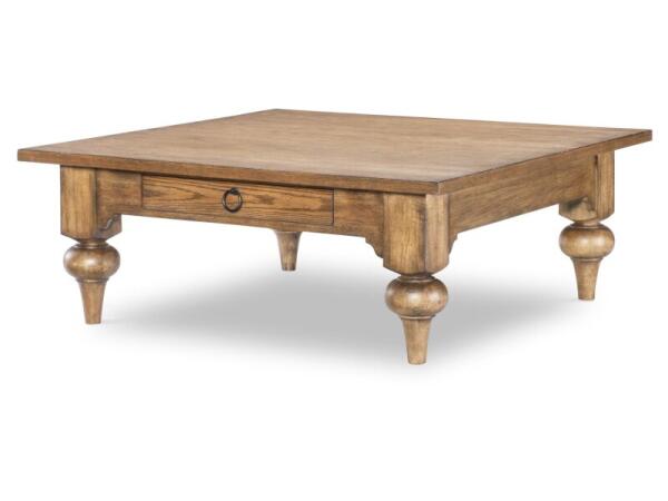 Square Cocktail Table Cocktail & Coffee Tables Barnwood Oak