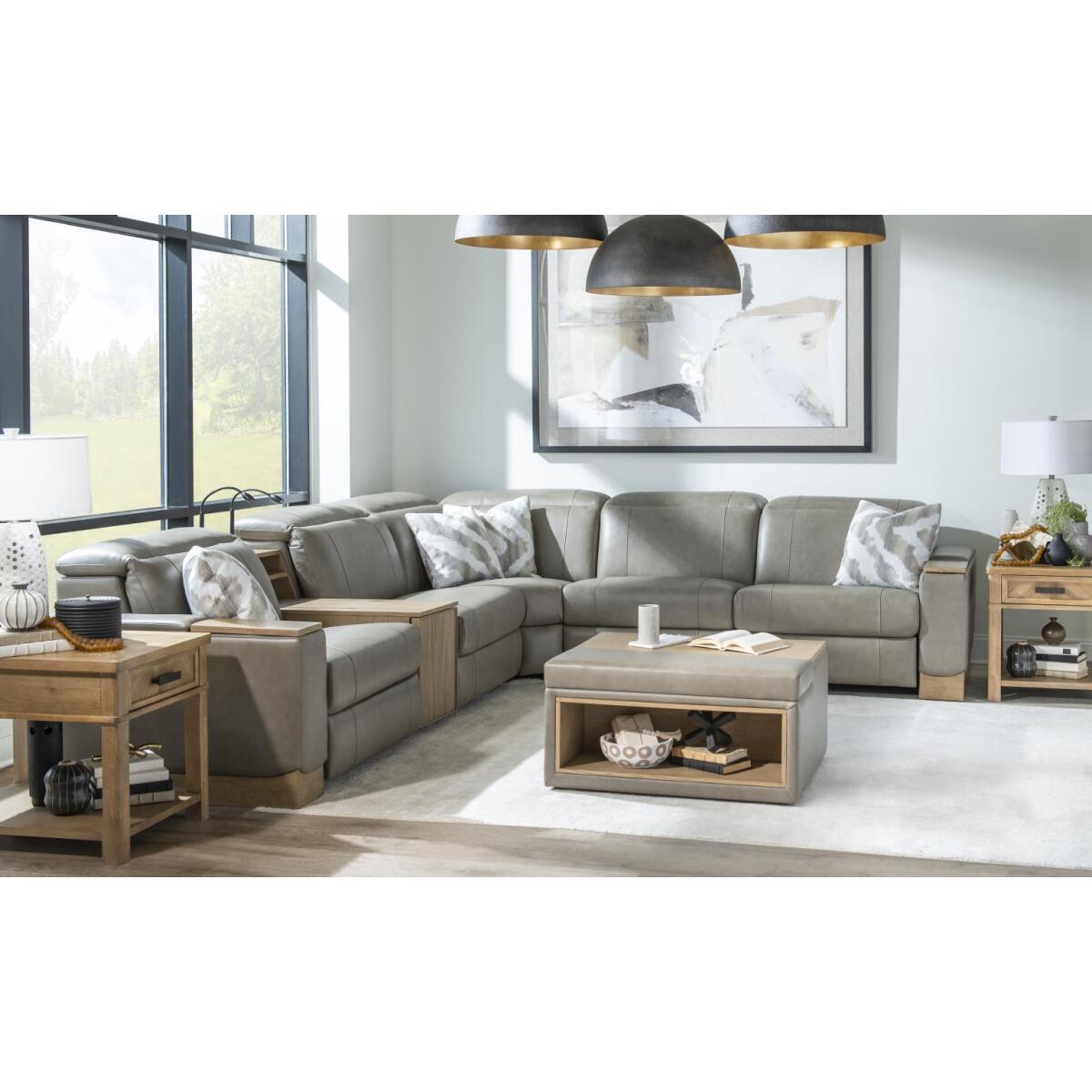 Laf P2 Swivel Tray Arm, Wood Base, Storage Arm, Power Grommet, And One 20" Pillow - Image 3