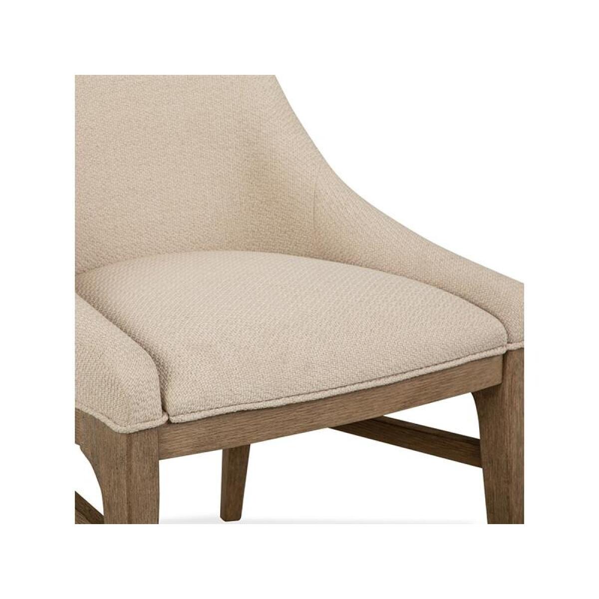 Tristan - LT. Brown Dining Arm Chair w/Upholstered Seat & Back (2/ctn) - Image 12