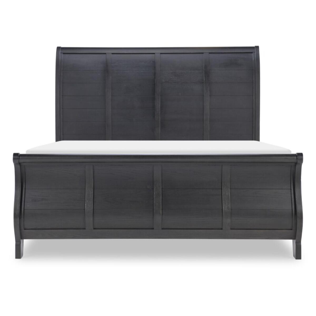 Complete Sleigh Bed 6/6 King - Image 3