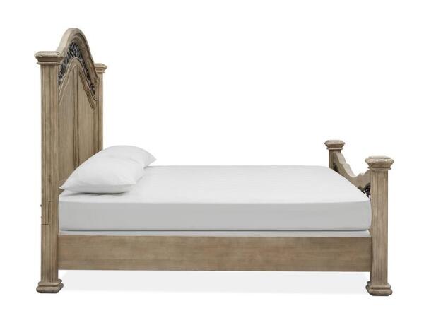 Marisol B5132-64 Complete King Panel Bed - Image 3