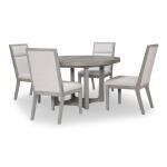 Complete Round Pedestal Table Dining Sets Dining Sets 19