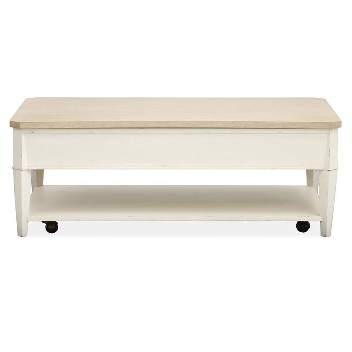 Echo Isles Lift Top Storage Cocktail Table w/Casters - Image 5