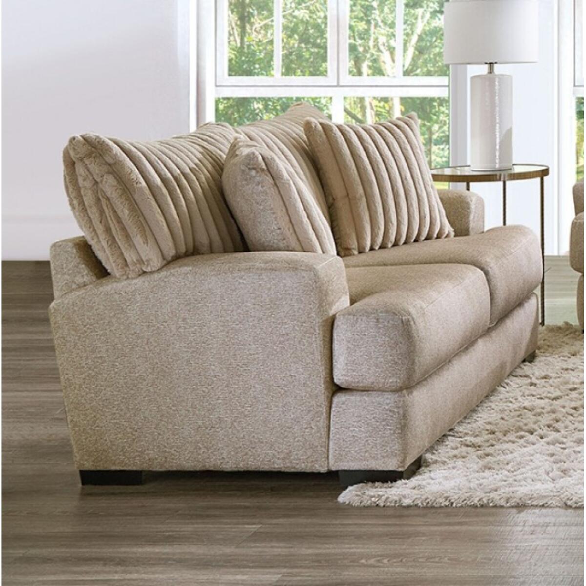 Loughlin Loveseat Loveseats Cream 4