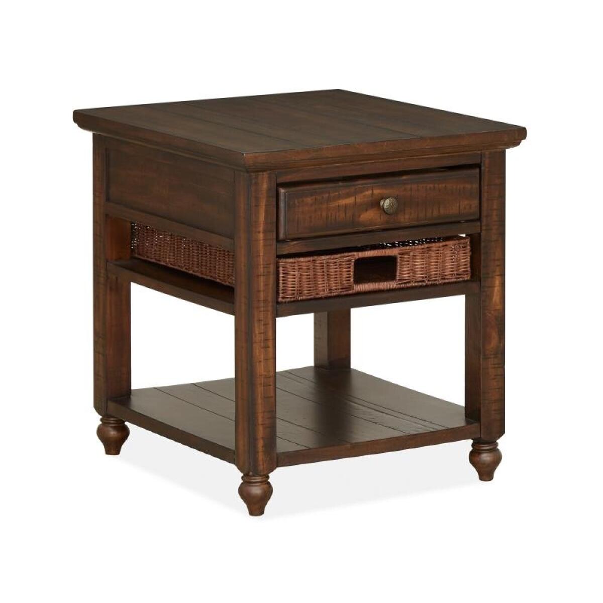 Cottage Lane Rectangular End Table - Image 2